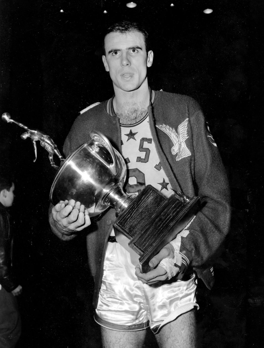 1. Pettit scores 50 to lead the Hawks to the NBA Championship